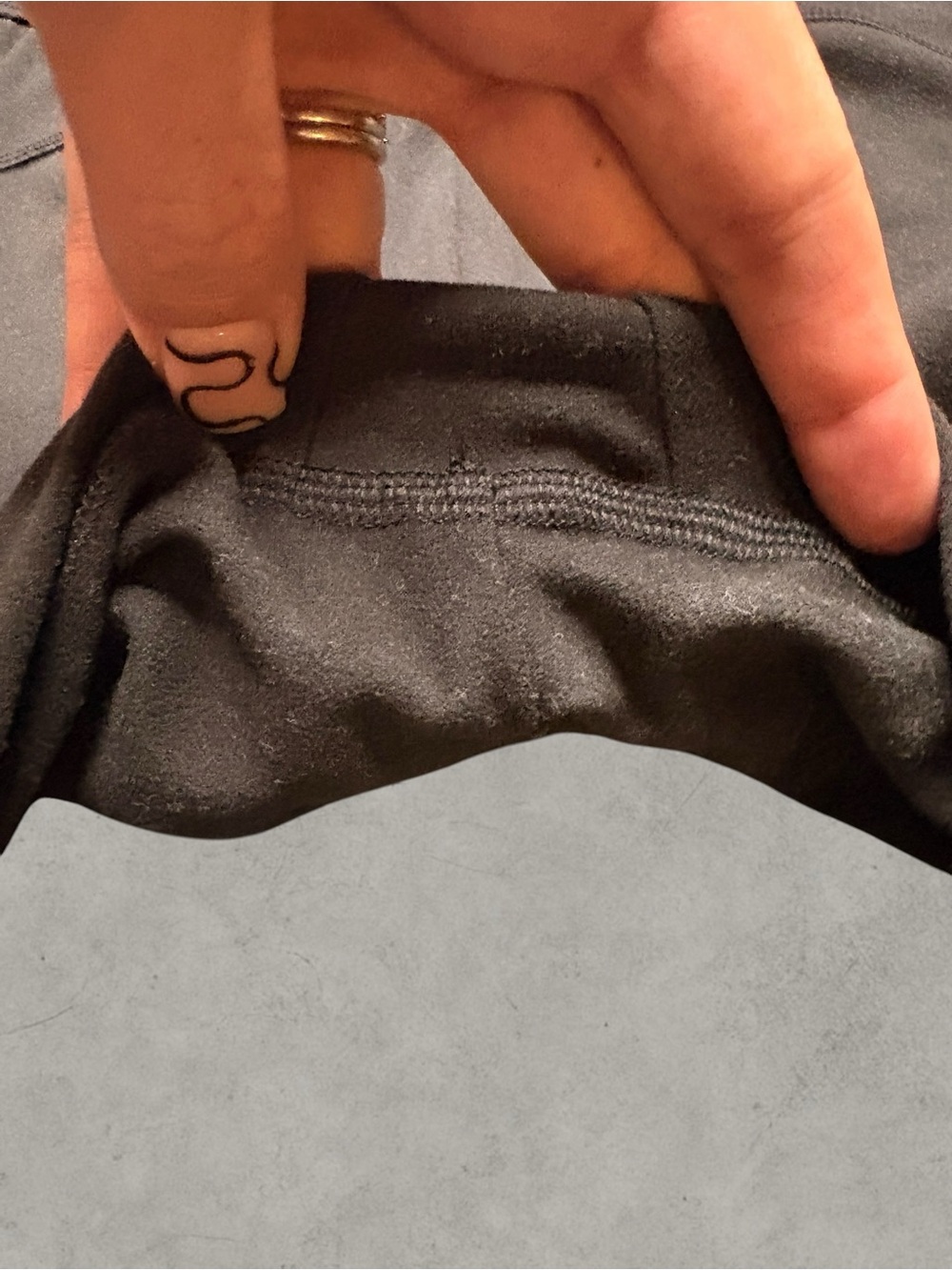 PINK Victoria's Secret Women’s Active leggings in true black NWOT - Picture 7 of 8